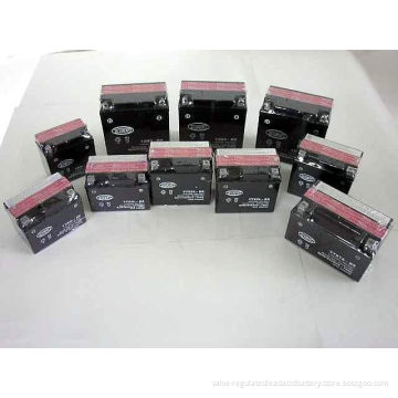 Maintenance Free 7ah, 8ah, 9ah High Dry Charged 12v Motorcycle Batteries